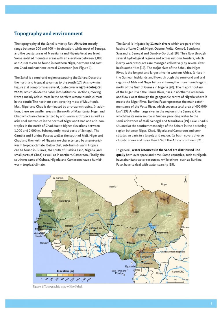 Climate Risk Profile Sahel
